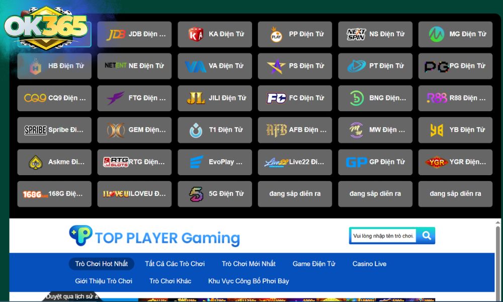 Sảnh game Nổ Hũ đa dạng thu hút người chơi